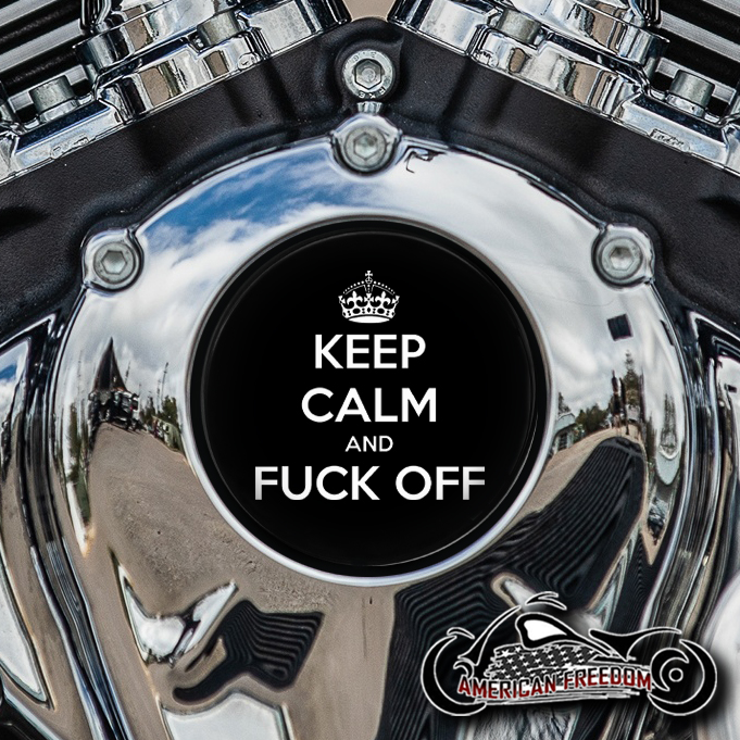 Indian Thunder Stroke Cam Insert - Keep Calm And F Off